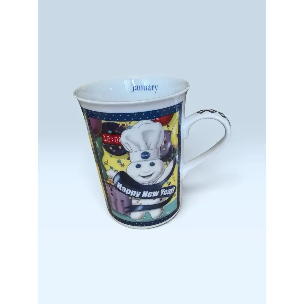 Pillsbury Doughboy Danbury Mint Collector Mug January 2001